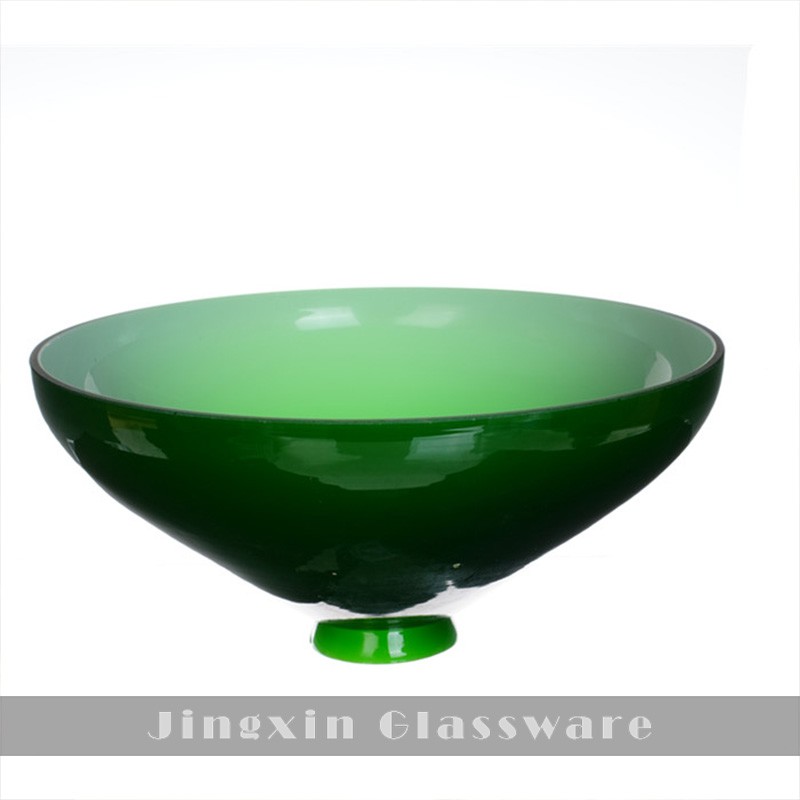 Zelená barva Tvar kužele Skleněné závěsné stínidlo lampy