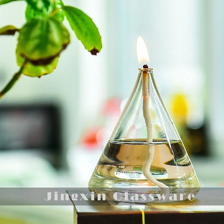Round Glass Oil Candle suppliers
