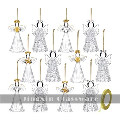 Závěsné skleněné anděl Ornament