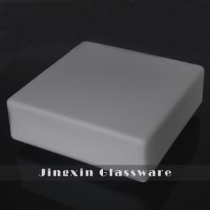 Čtvercové skleněné stínidlo